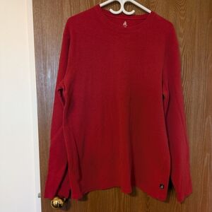 Ripzone Men's Red Long Sleeve Shirt